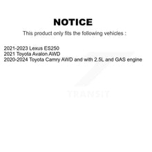 Load image into Gallery viewer, Front Rear Wheel Bearing &amp; Hub Assembly Kit For Toyota Camry Lexus ES250
