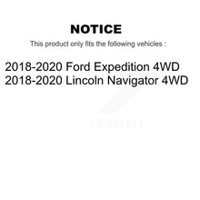 Load image into Gallery viewer, Front Rear Wheel Bearing Hub Assembly Kit For Ford Expedition Lincoln Navigator