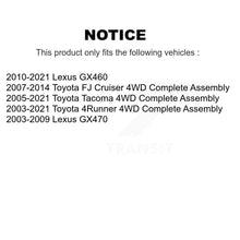 Charger l'image dans la galerie, Front Wheel Bearing Hub Assembly Pair For Toyota Tacoma 4Runner FJ Cruiser Lexus