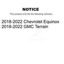 Load image into Gallery viewer, Front Wheel Bearing And Hub Assembly Pair For Chevrolet Equinox GMC Terrain