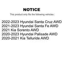 Load image into Gallery viewer, Rear Wheel Bearing &amp; Hub Assembly Pair For Hyundai Santa Fe Palisade Kia Sorento