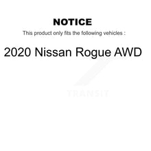 Load image into Gallery viewer, Front Rear Wheel Bearing &amp; Hub Assembly Kit For 2020 Nissan Rogue AWD K70-101998