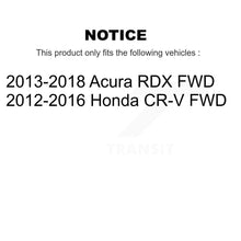 Load image into Gallery viewer, Front Rear Wheel Bearing And Hub Assembly Kit For Honda CR-V Acura RDX FWD K70-102006