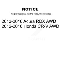 Load image into Gallery viewer, Front Rear Wheel Bearing And Hub Assembly Kit For Honda CR-V Acura RDX AWD K70-102007