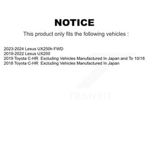 Load image into Gallery viewer, Front Rear Wheel Bearing &amp; Hub Assembly Kit For Toyota C-HR Lexus UX250h UX200 K70-102028