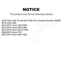Charger l'image dans la galerie, Front Rear Wheel Bearing &amp; Hub Assembly Kit For Volvo S60 XC70 V60 S80 V70 K70-102049