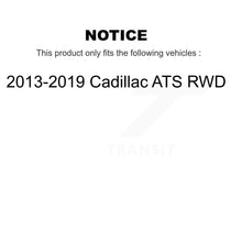 Charger l'image dans la galerie, Front Rear Wheel Bearing &amp; Hub Assembly Kit For 2013-2019 Cadillac ATS RWD K70-102051