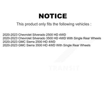 Charger l'image dans la galerie, Front Wheel Bearing Hub Assembly Pair For GMC Chevrolet Silverado 2500 HD Sierra