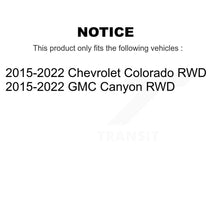 Load image into Gallery viewer, Front Wheel Bearing And Hub Assembly Pair For Chevrolet Colorado GMC Canyon RWD