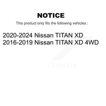 Load image into Gallery viewer, Front Wheel Bearing And Hub Assembly Pair For Nissan TITAN XD K70-102089