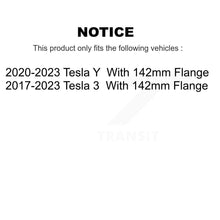 Load image into Gallery viewer, Rear Wheel Bearing And Hub Assembly Pair For Tesla 3 Y With 142mm Flange K70-102098