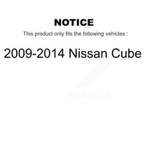 Load image into Gallery viewer, Rear Wheel Bearing And Hub Assembly Pair For 2009-2014 Nissan Cube K70-102106