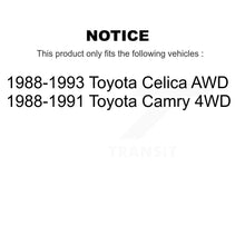 Load image into Gallery viewer, Front Rear Wheel Bearing Kit For Toyota Celica Camry K70-102212