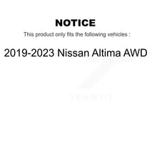 Load image into Gallery viewer, Front Rear Wheel Bearing &amp; Hub Assembly Kit For 2019-2023 Nissan Altima AWD K70-102230