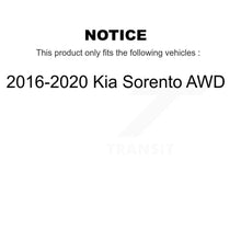 Load image into Gallery viewer, Front Rear Wheel Bearing &amp; Hub Assembly Kit For 2016-2020 Kia Sorento AWD K70-102231