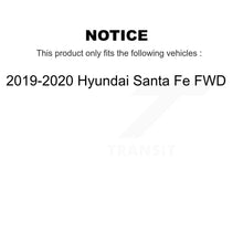 Load image into Gallery viewer, Front Rear Wheel Bearing &amp; Hub Assembly Kit For 2019-2020 Hyundai Santa Fe FWD K70-102237