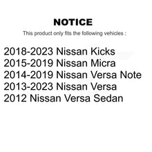Load image into Gallery viewer, Front Suspension Strut Shock Mounting Pair For Nissan Kicks Micra Versa Note K73-100244