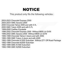 Load image into Gallery viewer, Rear Shock Absorber Pair For GMC Chevrolet Savana 2500 Express Tahoe K1500 Suburban Yukon K78-101029