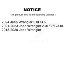 Load image into Gallery viewer, Front Rear Suspension Shock Absorbers Kit For Jeep Wrangler K78-101062