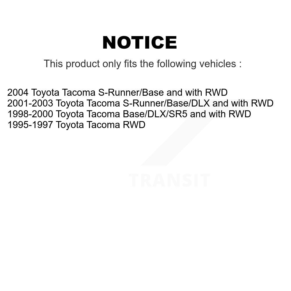 Rear Suspension Shock Absorbers Pair For Toyota Tacoma K78-101100