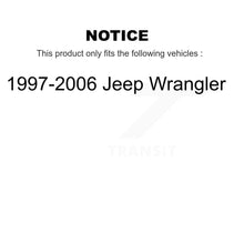 Load image into Gallery viewer, Front Rear Suspension Shock Absorbers Kit For 1997-2006 Jeep Wrangler K78-101156