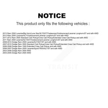 Load image into Gallery viewer, Front Suspension Shock Absorbers Pair For Dodge Ram 3500 2500 1500 K78-101166