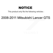 Charger l'image dans la galerie, Front Complete Shocks Strut Coil Spring Assembly Kit For 2008-2011 Mitsubishi Lancer GTS K78A-100450