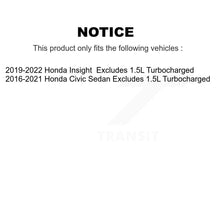 Charger l'image dans la galerie, Front Complete Strut Coil Spring Kit For Honda Civic Insight Excludes 1.5L Turbocharged K78A-100476