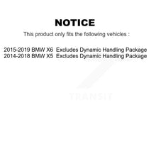 Charger l'image dans la galerie, Front Complete Strut &amp; Coil Spring Pair For BMW X5 X6 Excludes Dynamic Handling Package K78A-100494