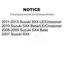 Charger l'image dans la galerie, Front Complete Shocks Strut And Coil Spring Mount Assemblies Kit For Suzuki SX4 K78A-100576