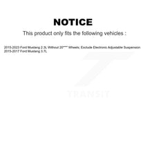 Load image into Gallery viewer, Front Complete Shocks Strut And Coil Spring Mount Assemblies Pair For Ford Mustang K78A-100589