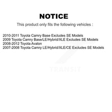 Charger l'image dans la galerie, Front Rear Complete Shocks Strut &amp; Coil Spring Mount Kit For Toyota Camry Avalon