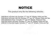 Load image into Gallery viewer, Front Rear Strut And Coil Spring Kit For Chevrolet Impala Buick LaCrosse Allure