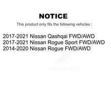 Charger l'image dans la galerie, Front Rear Complete Strut Coil Spring Kit For Nissan Rogue Sport Qashqai FWD/AWD