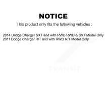 Charger l'image dans la galerie, Front Rear Complete Shocks Strut &amp; Coil Spring Assemblies Kit For Dodge Charger