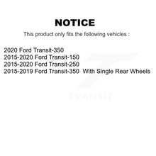 Charger l'image dans la galerie, Front Rear Strut &amp; Coil Spring Kit For Ford Transit-250 Transit-150 Transit-350