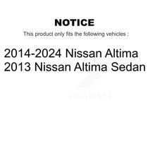 Charger l'image dans la galerie, Front Disc Brake Rotors And Ceramic Pads Kit For Nissan Altima
