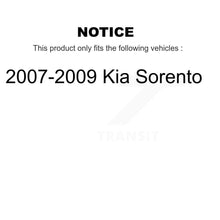 Charger l&#39;image dans la galerie, Front Disc Brake Rotors And Ceramic Pads Kit For 2007-2009 Kia Sorento