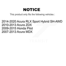 Load image into Gallery viewer, Front Disc Brake Rotors And Ceramic Pads Kit For Honda Pilot Acura MDX RLX ZDX