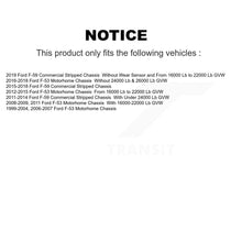 Load image into Gallery viewer, Front Disc Brake Rotors Ceramic Pad Kit For Ford F59 F-53 Motorhome Chassis F-59