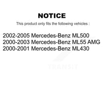 Load image into Gallery viewer, Front Disc Brake Rotors &amp; Ceramic Pad Kit For Mercedes-Benz ML500 ML430 ML55 AMG