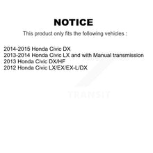 Load image into Gallery viewer, Front Disc Brake Rotors And Ceramic Pads Kit For Honda Civic