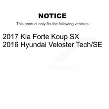 Load image into Gallery viewer, Front Disc Brake Rotors And Ceramic Pads Kit For Hyundai Veloster Kia Forte Koup