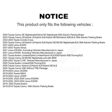 Charger l'image dans la galerie, Front Rear Brake Rotors Ceramic Pad Kit For Toyota Camry RAV4 Lexus ES350 Avalon