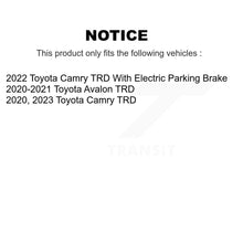 Load image into Gallery viewer, Front Rear Disc Brake Rotors And Ceramic Pads Kit For Toyota Camry Avalon TRD