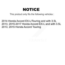 Charger l'image dans la galerie, Front Rear Disc Brake Rotors And Ceramic Pads Kit For Honda Accord