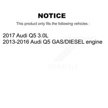 Load image into Gallery viewer, Front Rear Disc Brake Rotors And Ceramic Pads Kit For Audi Q5