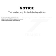 Charger l'image dans la galerie, Front Rear Disc Brake Rotors And Ceramic Pads Kit For Mini Cooper