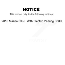 Charger l'image dans la galerie, Front Rear Disc Brake Rotors And Ceramic Pads Kit For Mazda CX-5