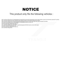 Charger l'image dans la galerie, Front Rear Disc Brake Rotors And Ceramic Pads Kit For Land Rover Range Sport